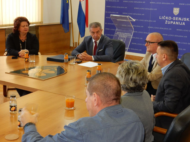 Milinović s čelnicima zdravstvenih ustanova                                                                                                                                                                                                               